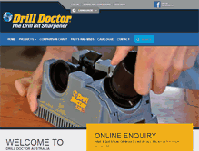 Tablet Screenshot of drilldoctor.com.au