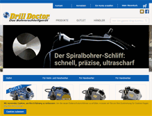 Tablet Screenshot of drilldoctor.de